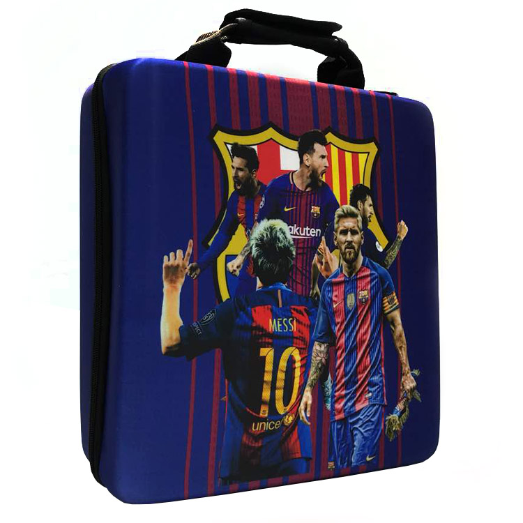 خرید کیف ضدضربه PS4 Pro - طرح FC Barcelona Team